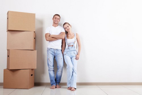 Professional packing support for a home move in New Malden