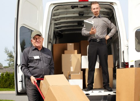 Office relocation planning in New Malden with local moving team and business equipment