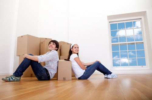 Removal van service in New Malden for local home moves