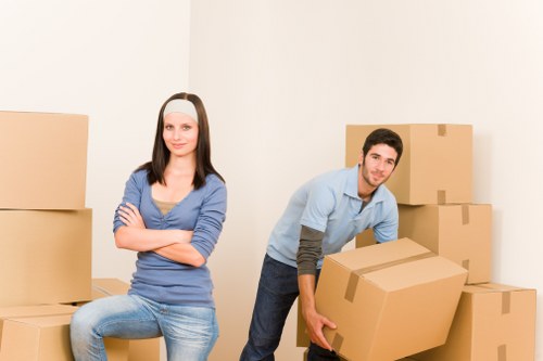 Commercial moving van support for New Malden businesses